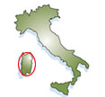 Sardinia wine region in italy