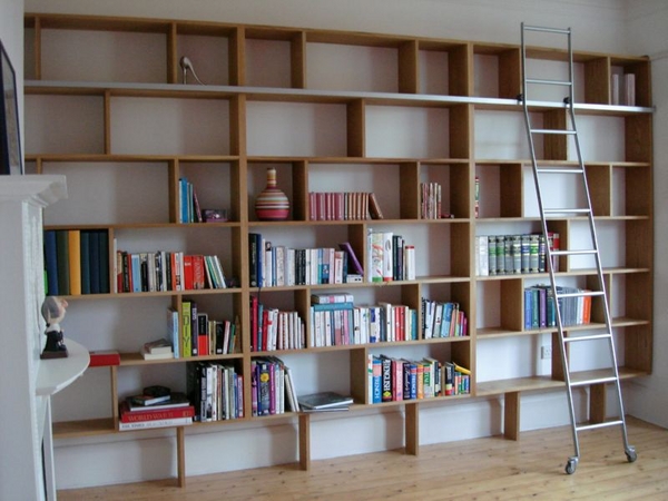 Bespoke American White Oak Bookcase